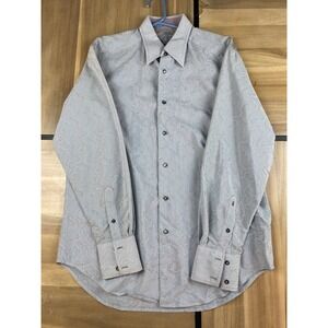 Robert Graham Mens Striped Button Down Shirt Long Sleeve Patterned Dress Shirt